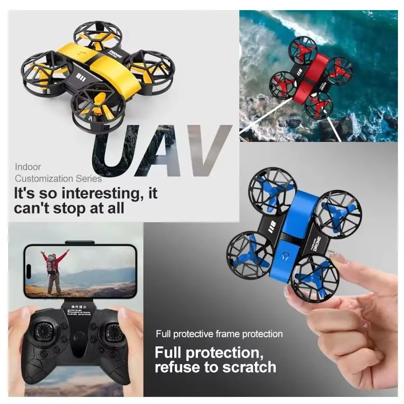 Drone Camera Hd - D12 Mini Drone 4k Profesyonel HD