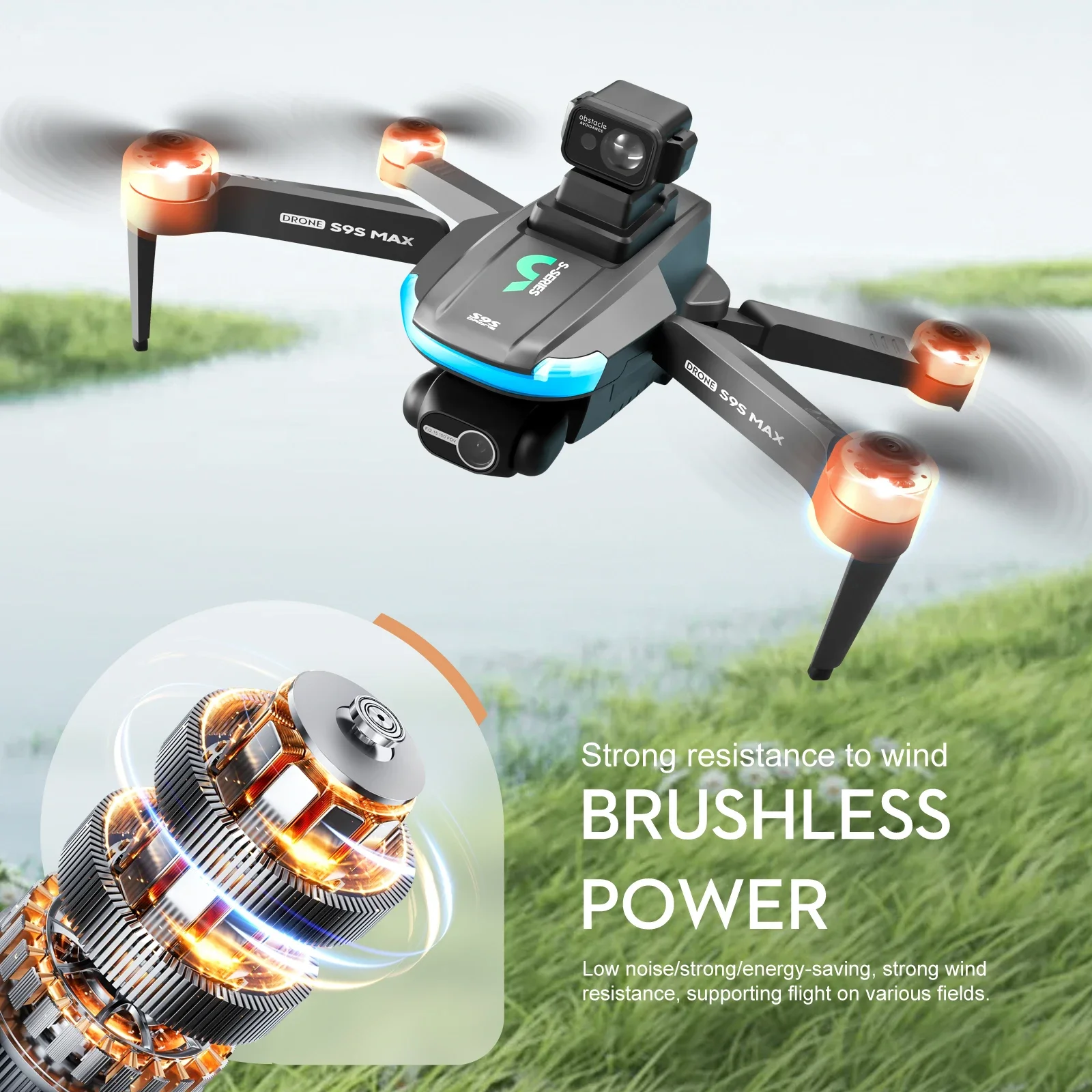 YENI S9S MAX MINI Drone 4K 2 E - Drone Camera Hd incelemesi ve fiyatı