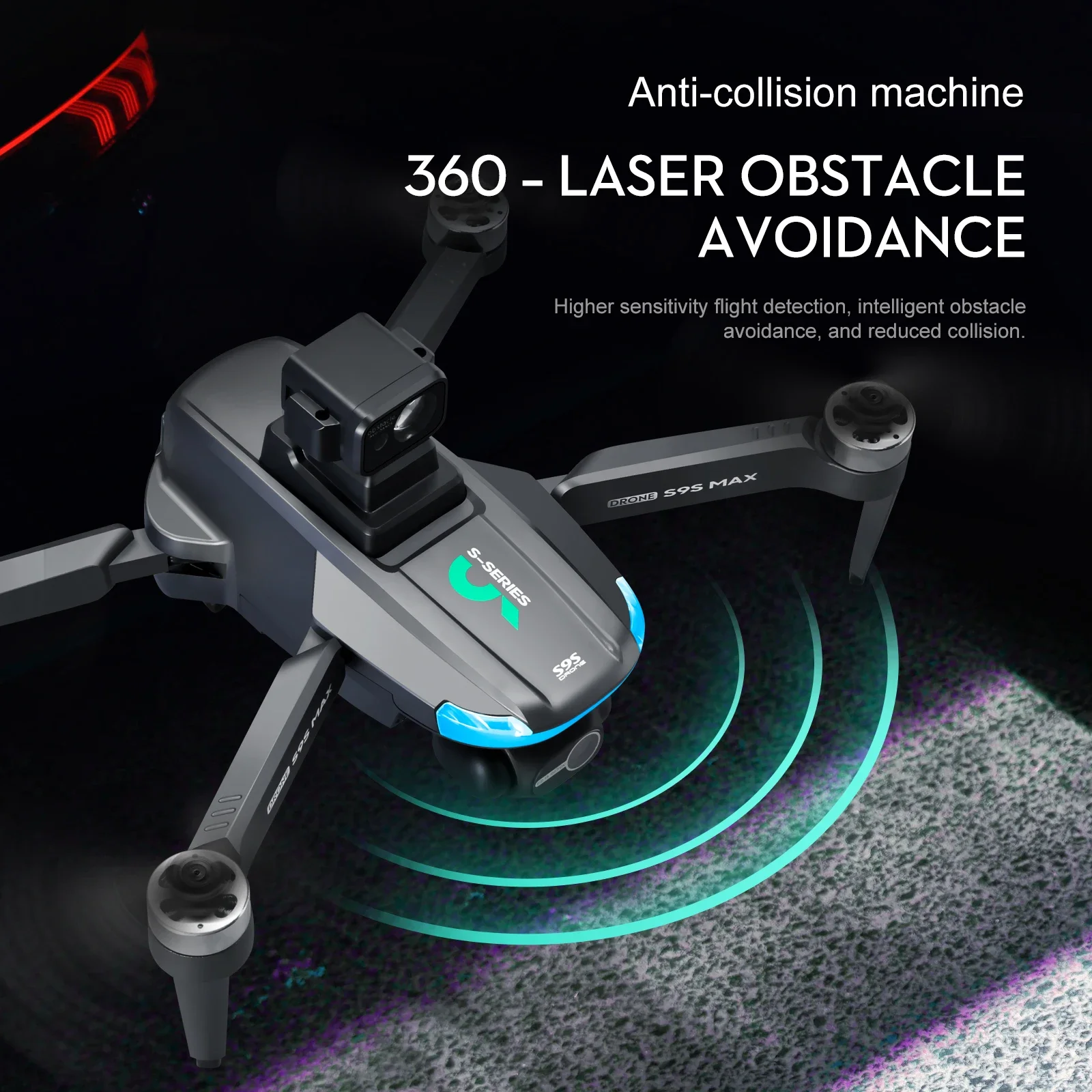YENI S9S MAX MINI Drone 4K 2 E - Drone Camera Hd incelemesi ve fiyatı