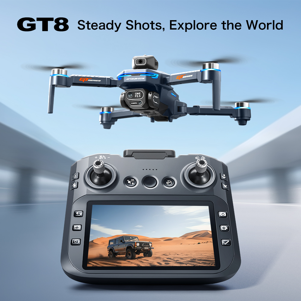 GT8 Max Katlanabilir Drone 8K  - Drone Camera Night Vision incelemesi ve fiyatı